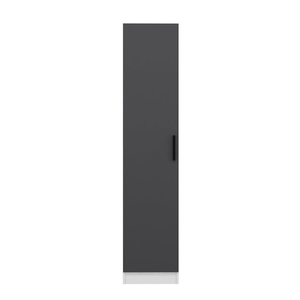 Armadio da ingresso con 1 anta Noah 8208 Antracite (4)