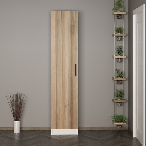 Armadio da ingresso con 1 anta Noah 8219 Noce (1)