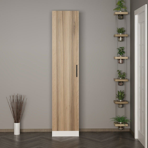 Armadio da ingresso con 1 anta Noah 8219 Noce (1)