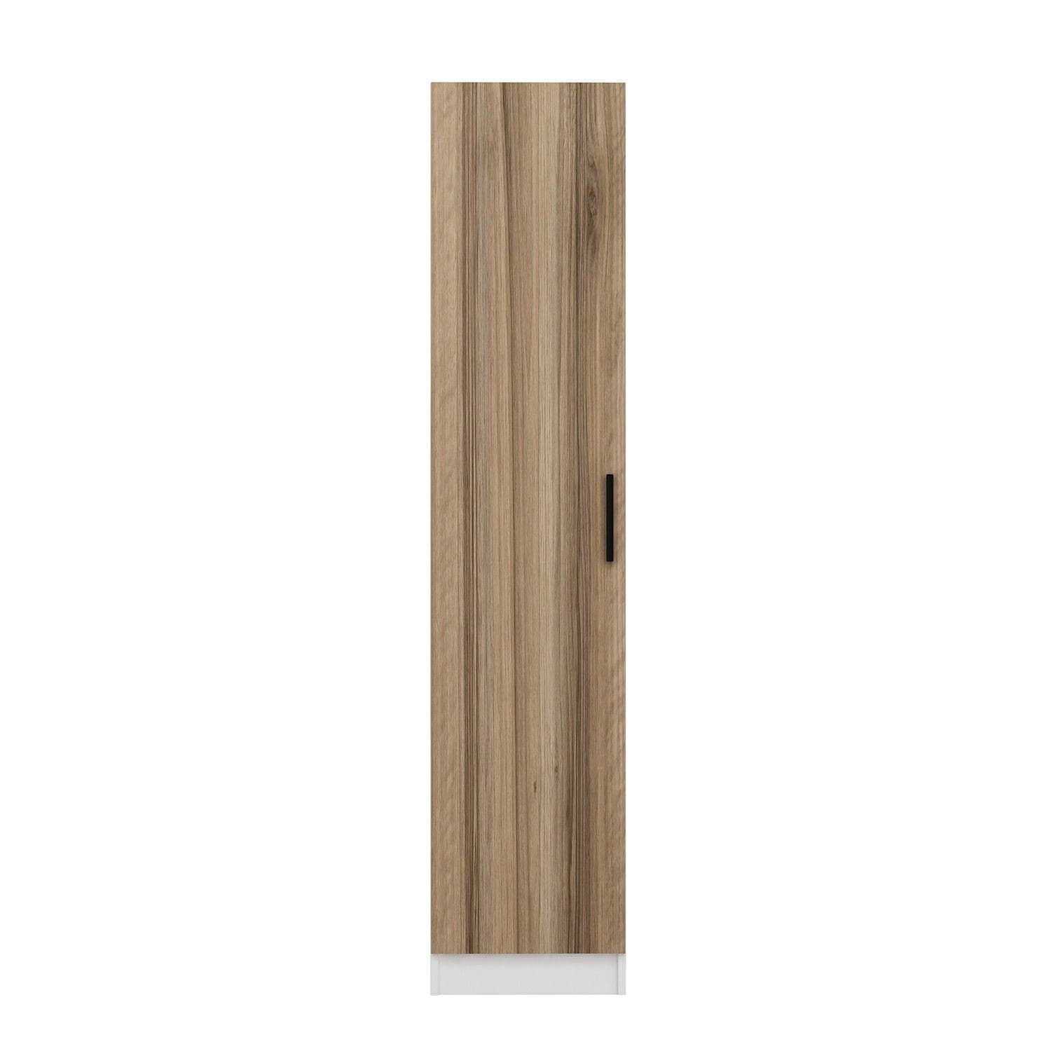 Armadio da ingresso con 1 anta Noah 8219 Noce (4)
