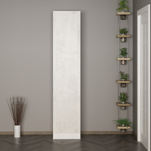 Armadio da ingresso con 1 anta Noah 8230 Bianco (1)