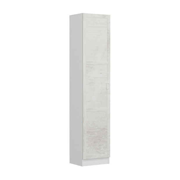Armadio da ingresso con 1 anta Noah 8230 Bianco (3)