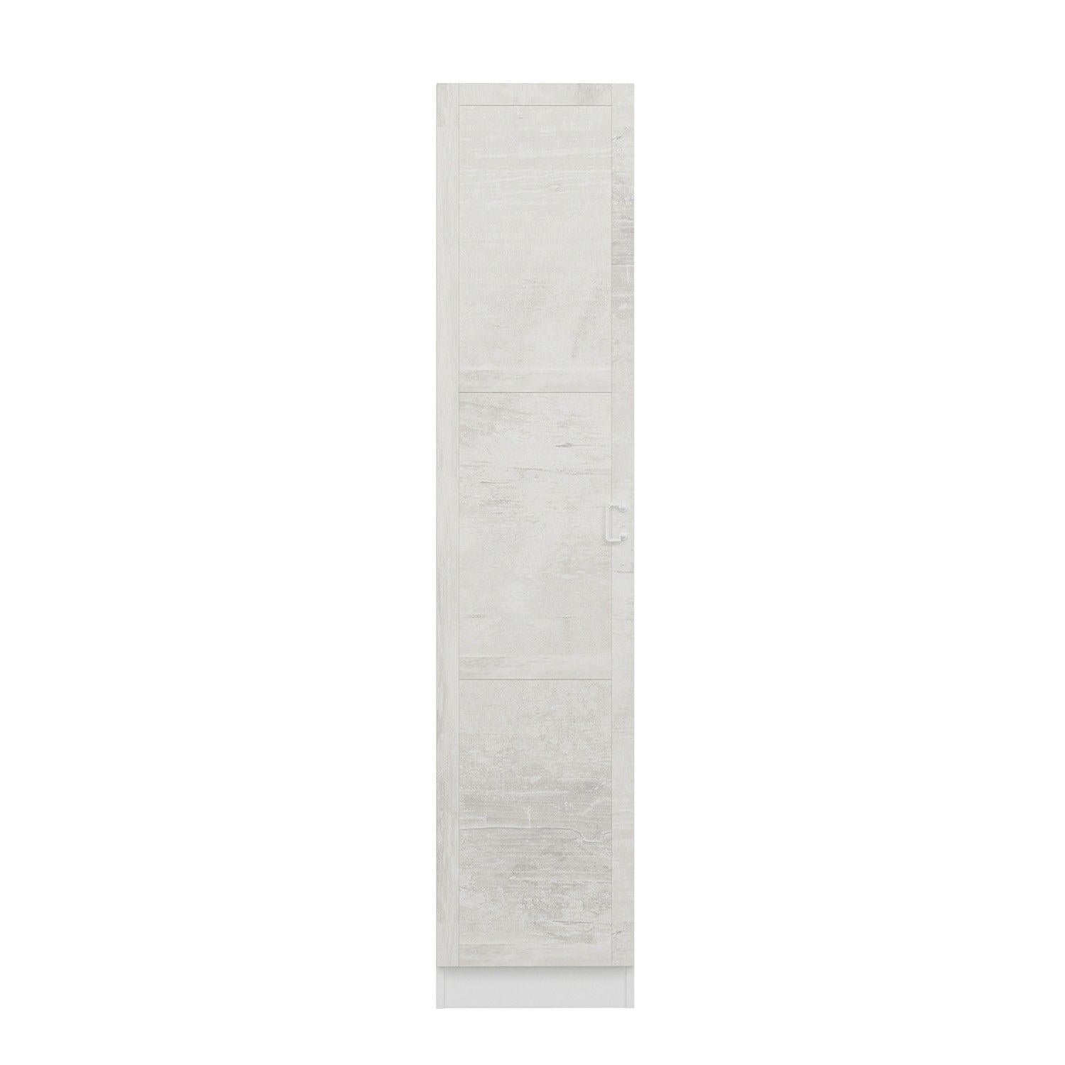Armadio da ingresso con 1 anta Noah 8230 Bianco (4)