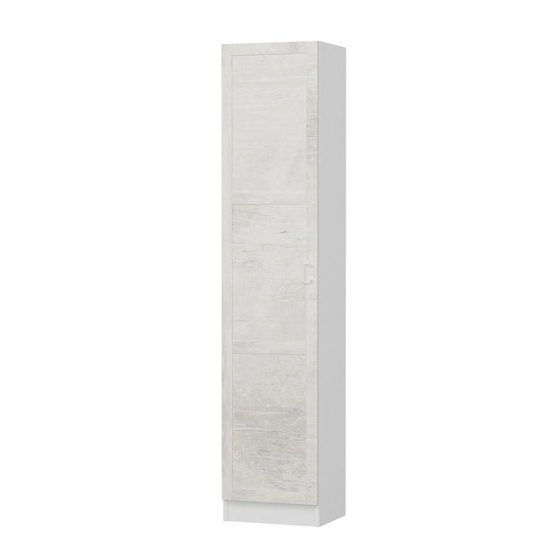 Armadio da ingresso con 1 anta Noah 8230 Bianco (5)