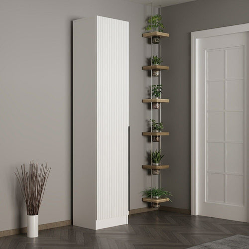 Armadio da ingresso con 1 anta Noah 8252 Bianco