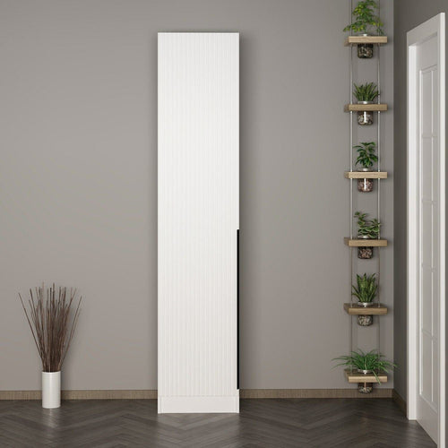 Armadio da ingresso con 1 anta Noah 8252 Bianco (1)