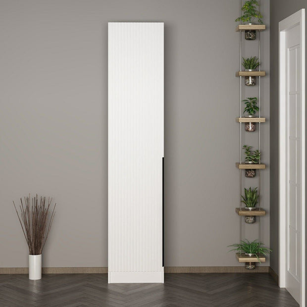 Armadio da ingresso con 1 anta Noah 8252 Bianco (1)