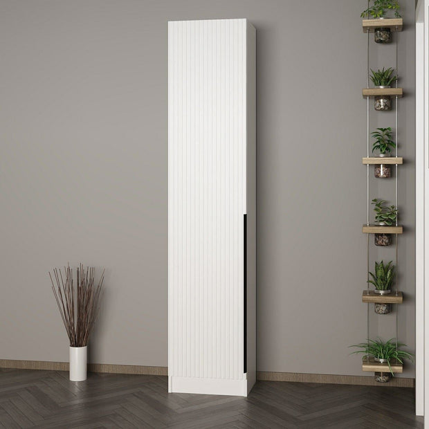 Armadio da ingresso con 1 anta Noah 8252 Bianco (2)