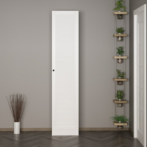 Armadio da ingresso con 1 anta Noah 8456 Bianco (1)