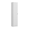Armadio da ingresso con 1 anta Noah 8456 Bianco (3)