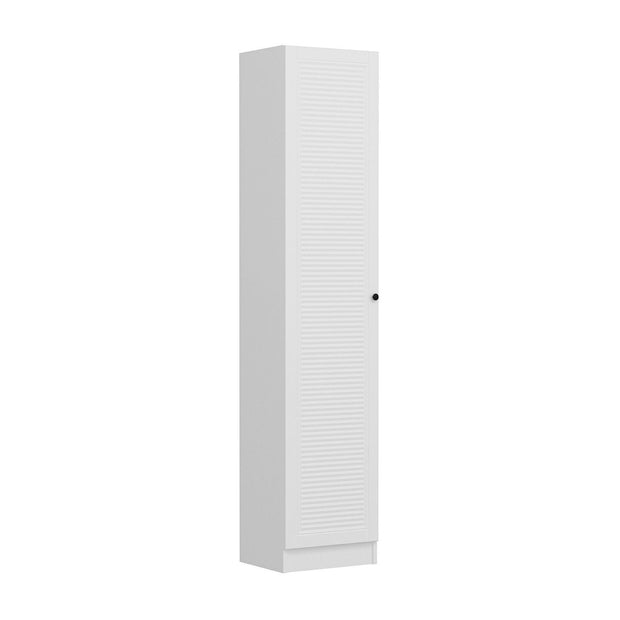 Armadio da ingresso con 1 anta Noah 8456 Bianco (3)