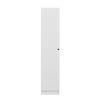 Armadio da ingresso con 1 anta Noah 8456 Bianco (4)