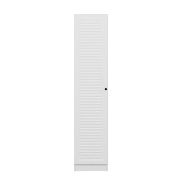 Armadio da ingresso con 1 anta Noah 8456 Bianco (4)