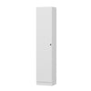 Armadio da ingresso con 1 anta Noah 8456 Bianco (5)