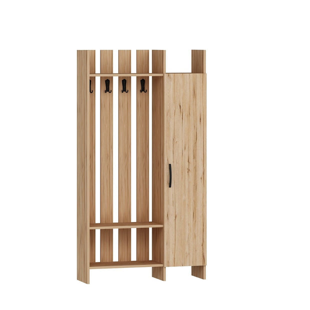 Armadio da ingresso con 1 anta Pro Pino (2)