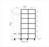 Armadio da ingresso con 2 ante Garmanto 135-522 Quercia (7)
