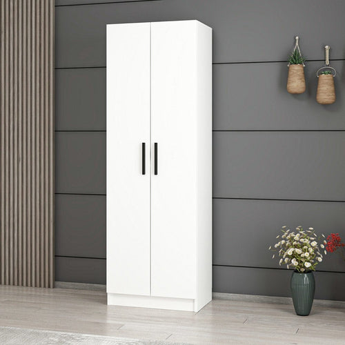 Armadio da ingresso con 2 ante Noah 7186 Bianco