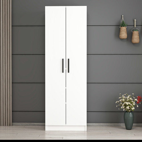 Armadio da ingresso con 2 ante Noah 7186 Bianco (1)