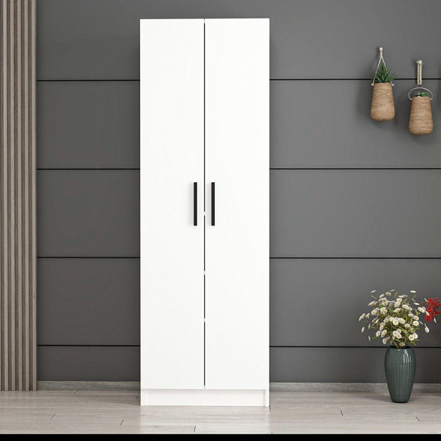 Armadio da ingresso con 2 ante Noah 7186 Bianco (1)