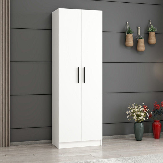 Armadio da ingresso con 2 ante Noah 7186 Bianco (2)