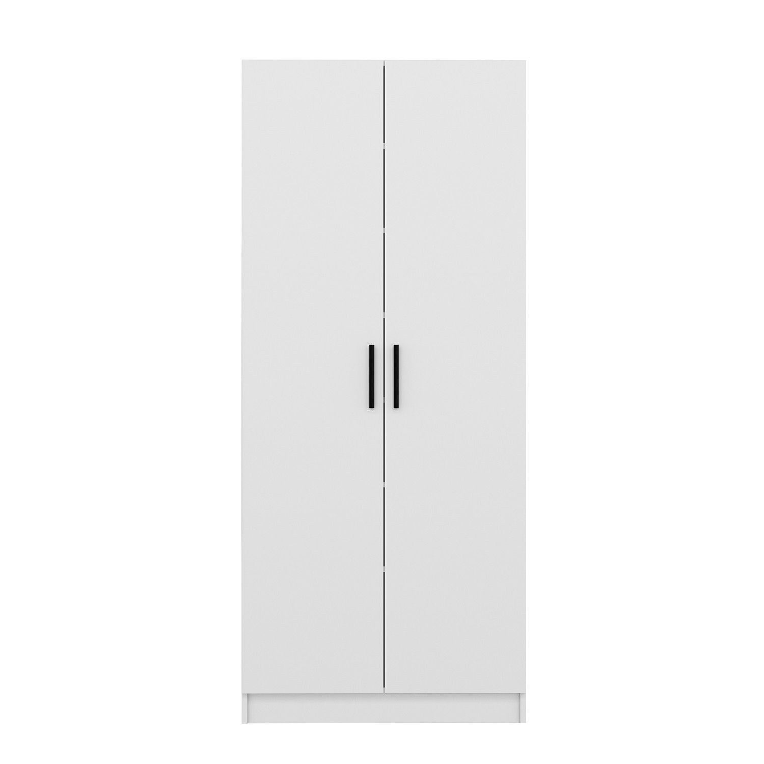 Armadio da ingresso con 2 ante Noah 8198 Bianco (4)