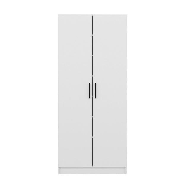 Armadio da ingresso con 2 ante Noah 8198 Bianco (4)