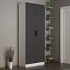 Armadio da ingresso con 2 ante Noah 8209 Antracite