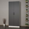 Armadio da ingresso con 2 ante Noah 8209 Antracite (2)