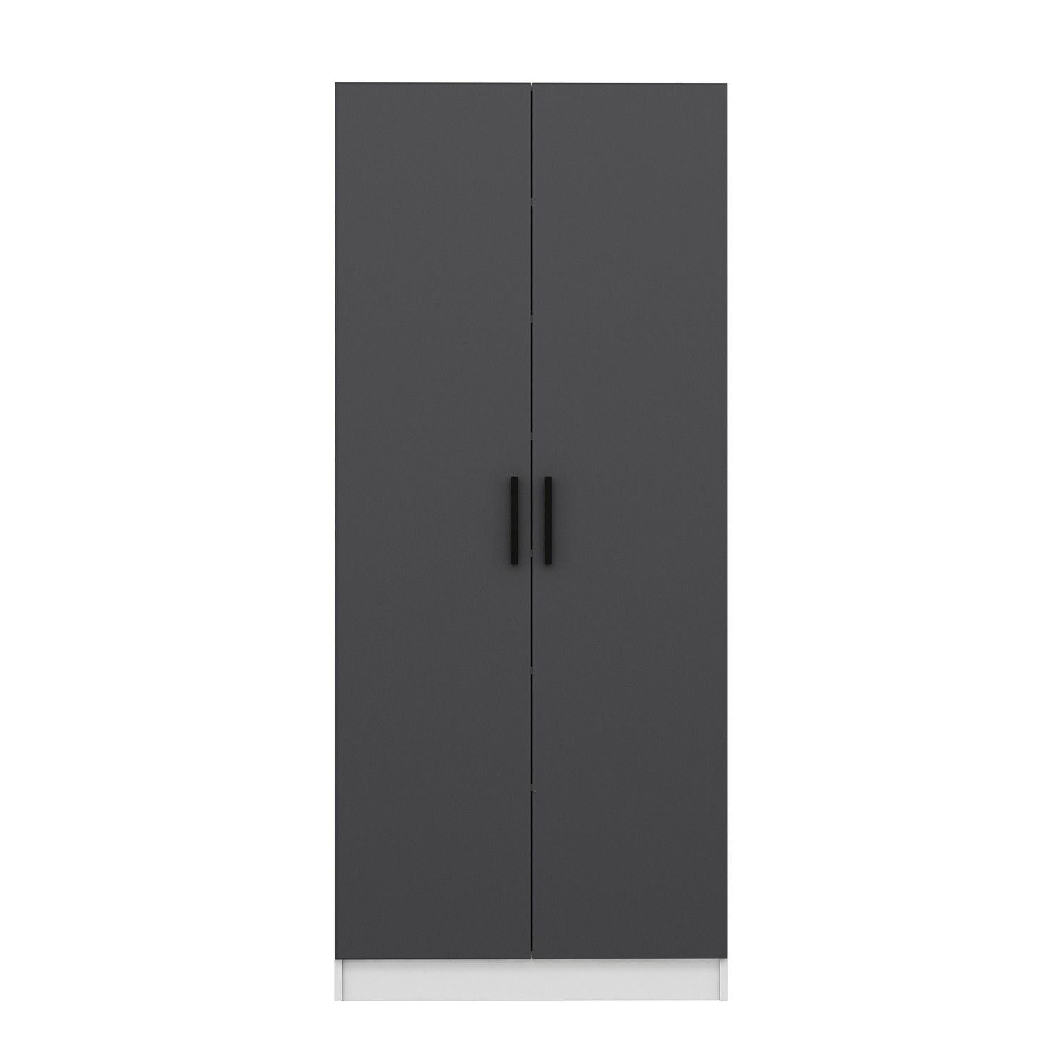 Armadio da ingresso con 2 ante Noah 8209 Antracite (4)
