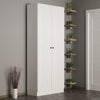 Armadio da ingresso con 2 ante Noah 8242 Bianco