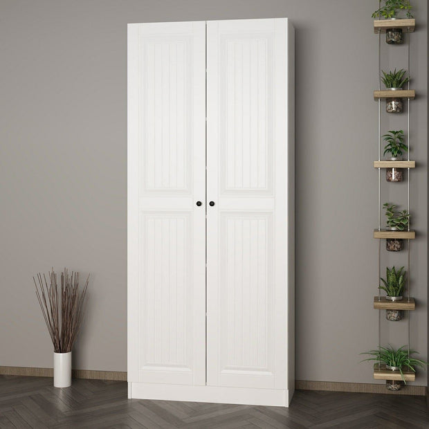 Armadio da ingresso con 2 ante Noah 8242 Bianco (2)