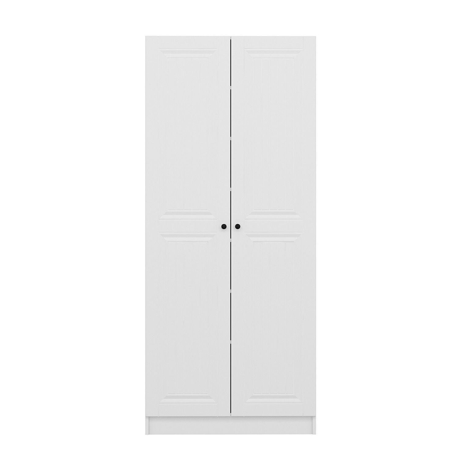 Armadio da ingresso con 2 ante Noah 8242 Bianco (4)