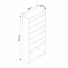 Armadio da ingresso con 2 ante Noah 8242 Bianco (7)