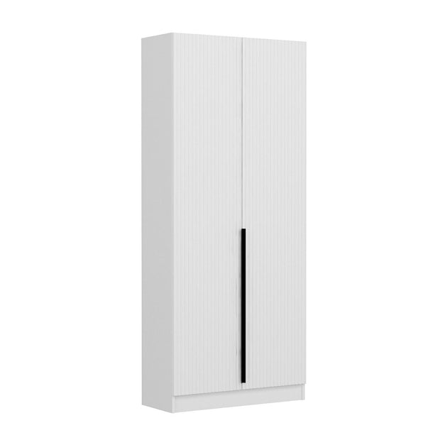 Armadio da ingresso con 2 ante Noah 8253 Bianco (3)