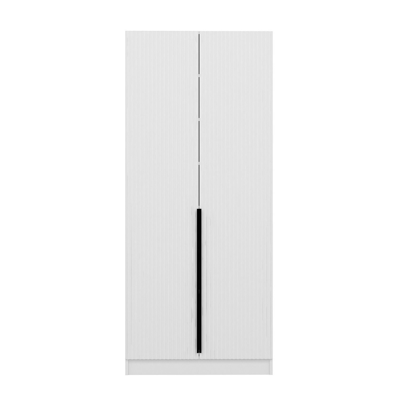 Armadio da ingresso con 2 ante Noah 8253 Bianco (4)