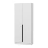 Armadio da ingresso con 2 ante Noah 8253 Bianco (5)
