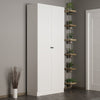 Armadio da ingresso con 2 ante Noah 8457 Bianco