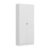 Armadio da ingresso con 2 ante Noah 8457 Bianco (3)