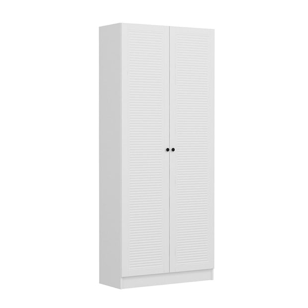 Armadio da ingresso con 2 ante Noah 8457 Bianco (3)