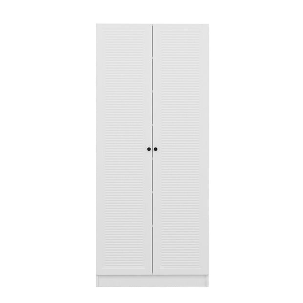 Armadio da ingresso con 2 ante Noah 8457 Bianco (4)