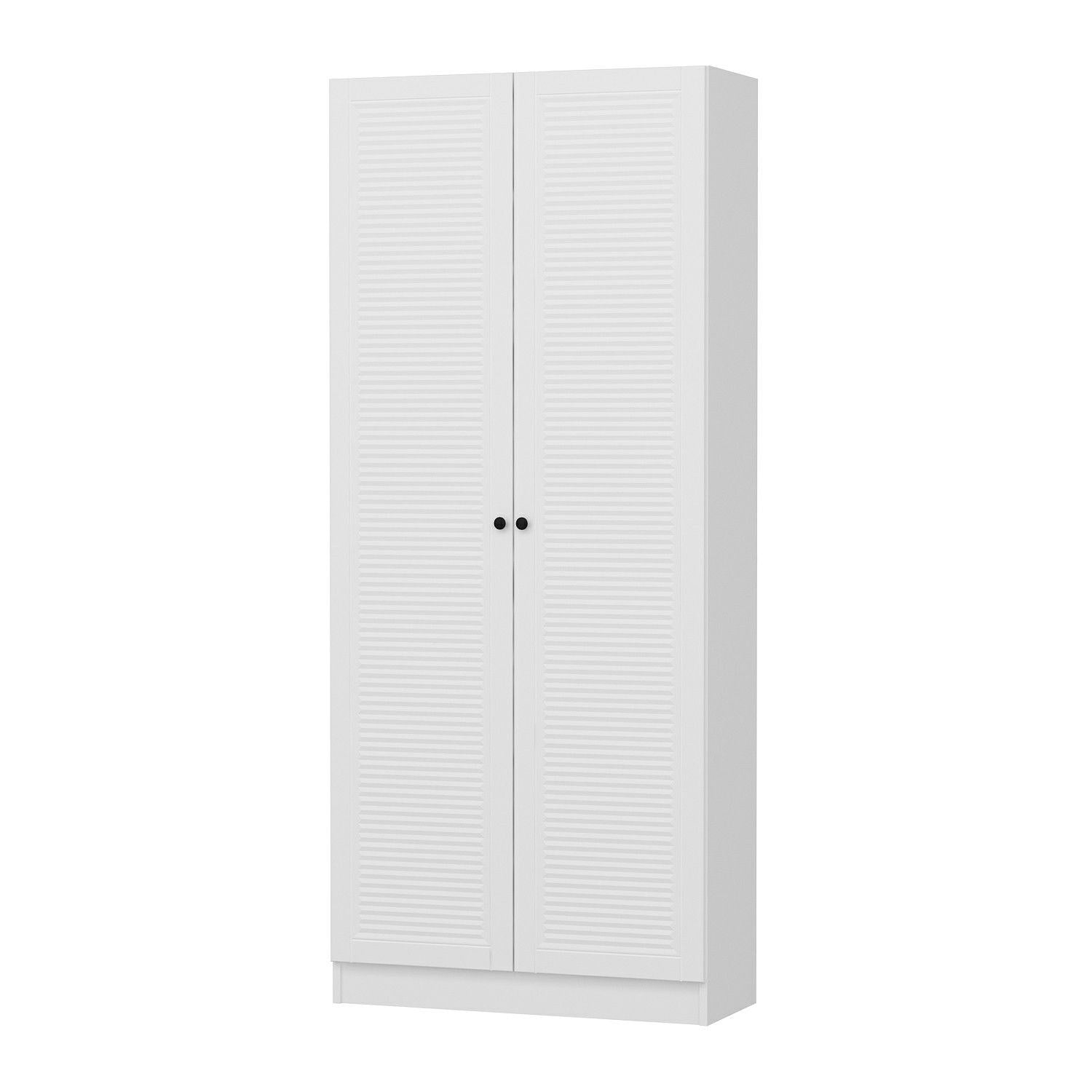 Armadio da ingresso con 2 ante Noah 8457 Bianco (5)