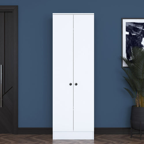 Armadio da ingresso con 2 ante P6 M14-2576 Bianco (1)