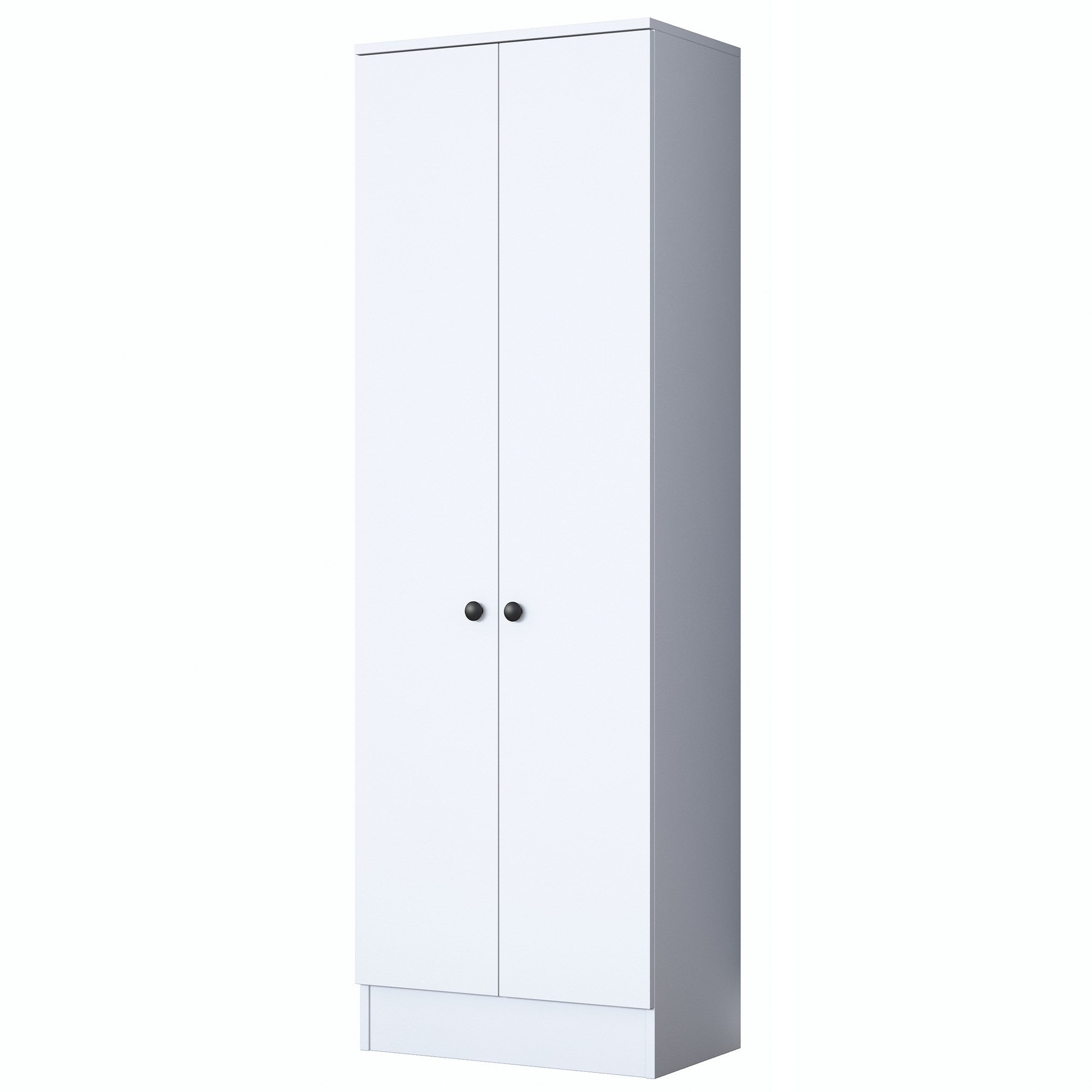 Armadio da ingresso con 2 ante P6 M14-2576 Bianco (4)