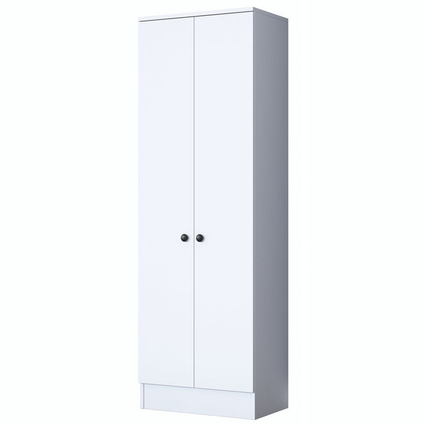 Armadio da ingresso con 2 ante P6 M14-2576 Bianco (4)