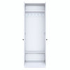 Armadio da ingresso con 2 ante P6 M14-2576 Bianco (7)