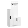 Armadio da ingresso con 3 ante Noah 7295 Bianco (3)
