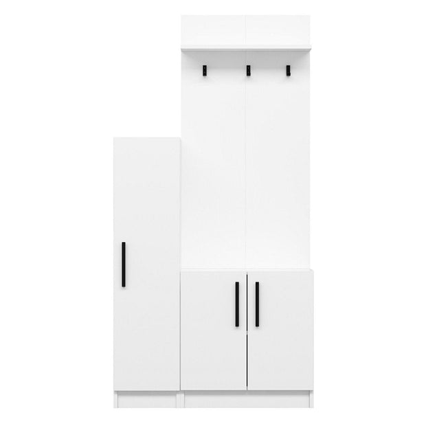 Armadio da ingresso con 3 ante Noah 7295 Bianco (4)