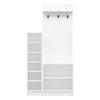 Armadio da ingresso con 3 ante Noah 7295 Bianco (6)