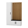 Armadio da ingresso con 3 ante Noah 8288 Bianco (5)
