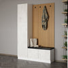 Armadio da ingresso con 3 ante Noah 8304 Bianco (2)